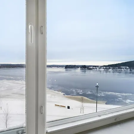 Arctic River Panorama By Lapland Host דירה רובניימי