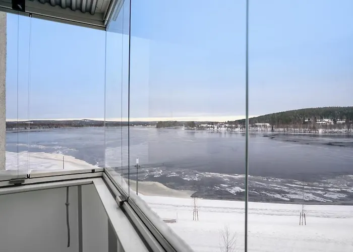 Arctic River Panorama By Lapland Host * Rovaniemi