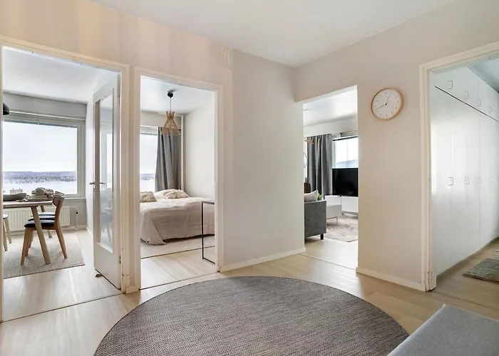 Arctic River Panorama By Lapland Host * Rovaniemi