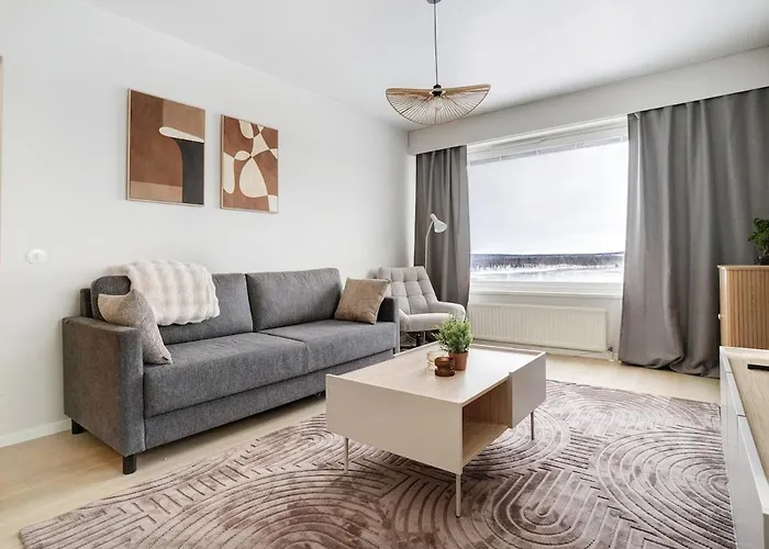 Arctic River Panorama By Lapland Host Rovaniemi